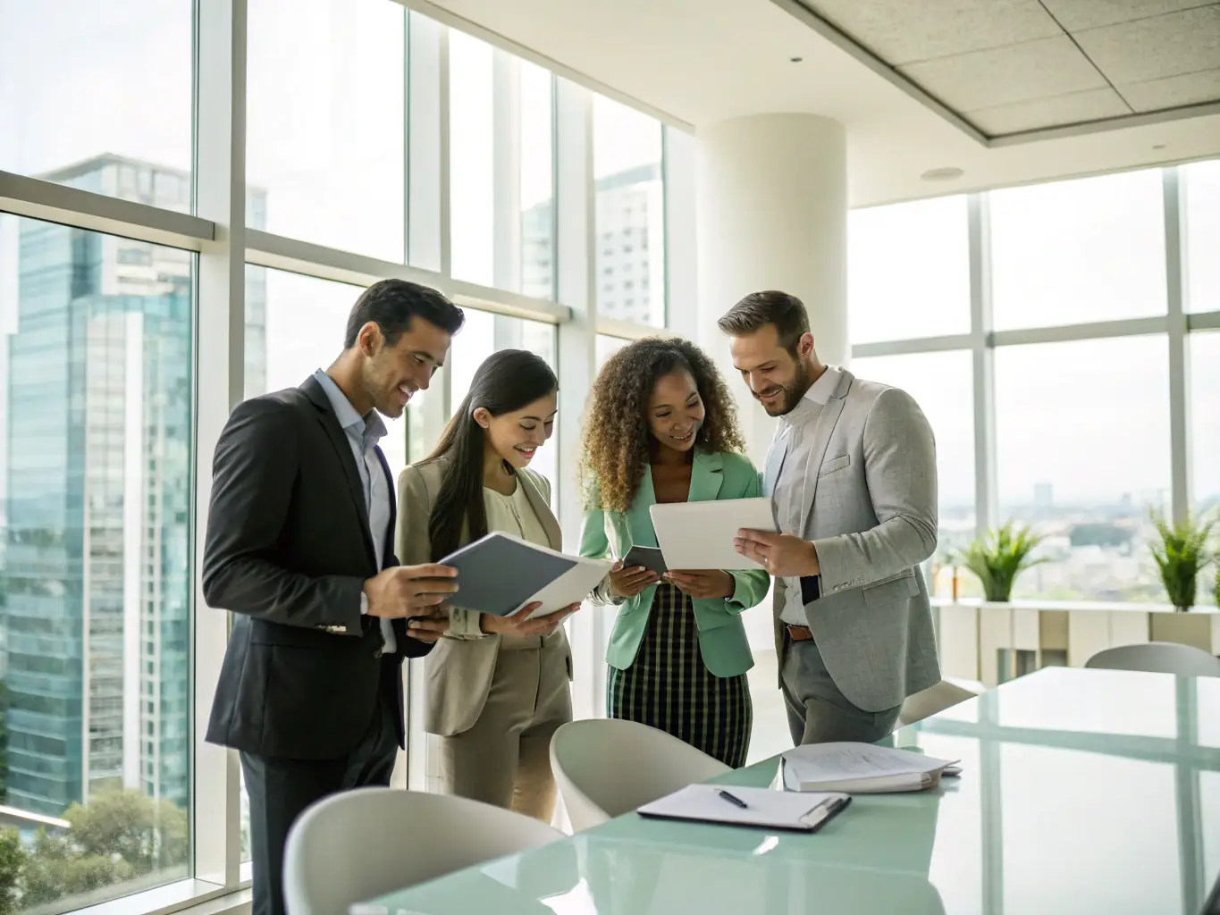 A team of business consultants is implementing AI tools, focusing on workflow automation and process optimization.